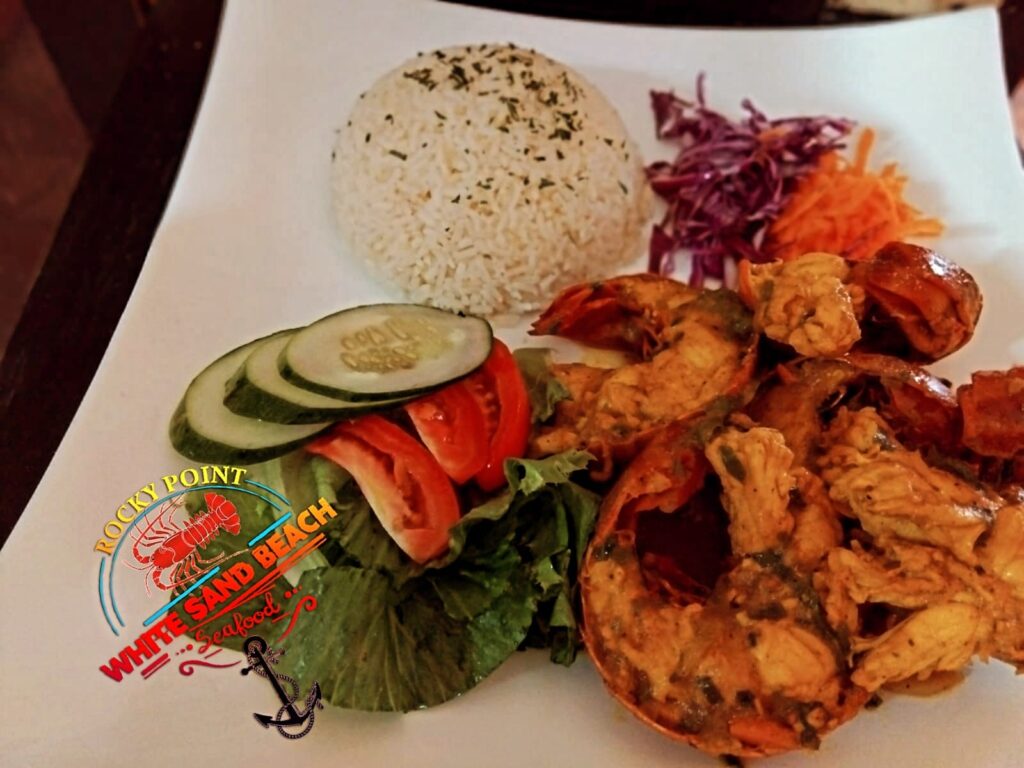 Rocky Point White Sand Beach Seafood Restaurant